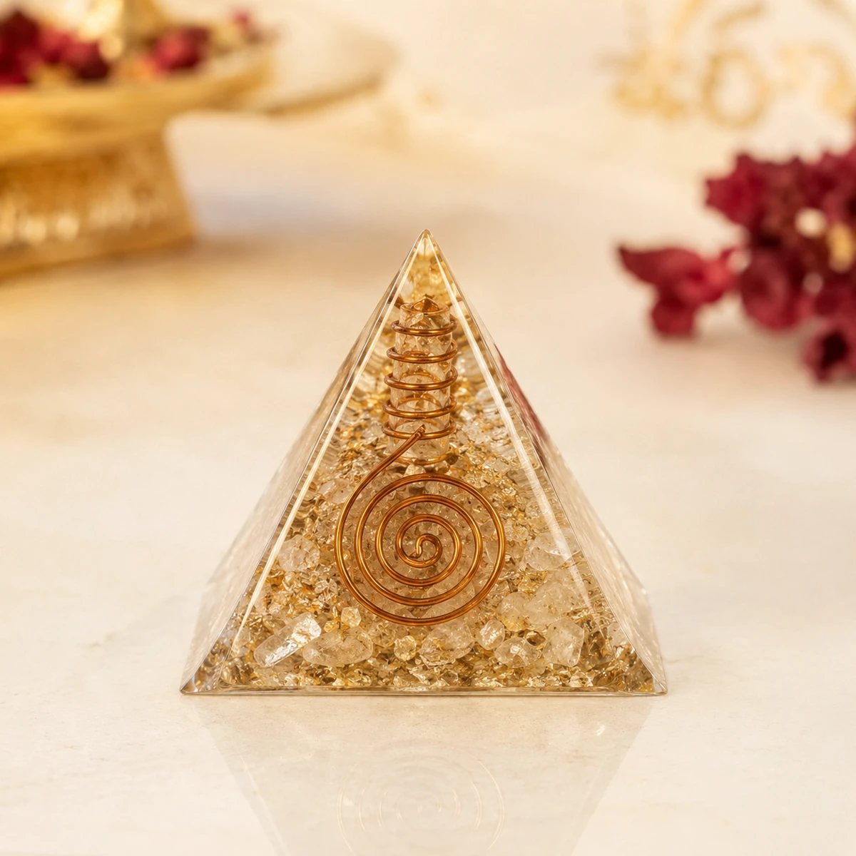 Lakshmi Pyramid with Shri Yantra
