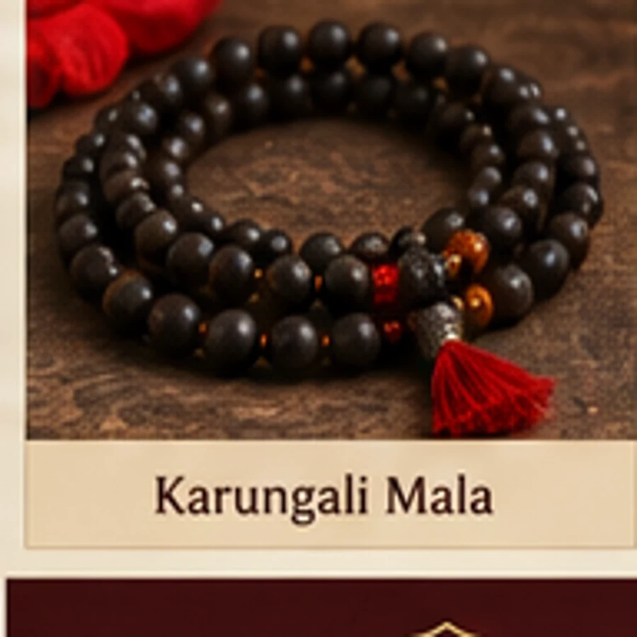 Karungali Mala – Ebony Wood
