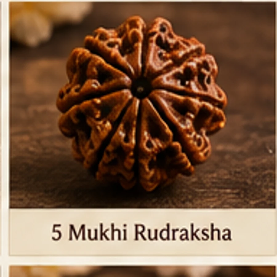 5 Mukhi Rudraksha Bracelet